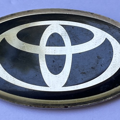 Vintage Toyota Keychain Advertising Car Dealership Logo Metal Resin Acrylic OK - Picture 7 of 9