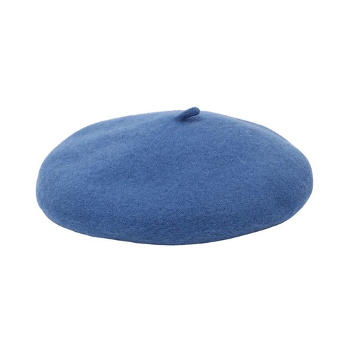 Womens Warm French Lightweight Casual Classic Beanie Solid Color Wool Beret - Picture 23 of 34