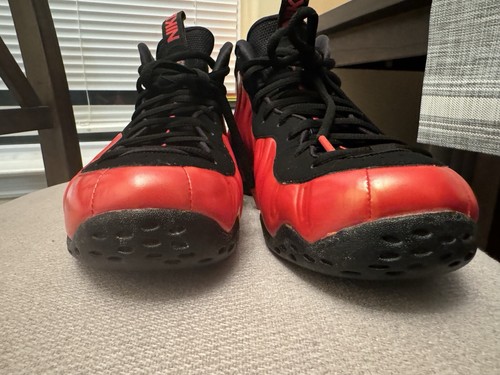 Nike Air Foamposite One Habanero Red 2018 Size 12 314996-603 Red Orange Black - Picture 12 of 14