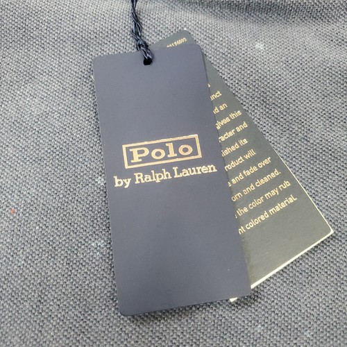 Polo Ralph Lauren distressed Poloshirt klassisch marineblau Herren Größe XXL neu mit Etikett $ 198 - Bild 12 von 20