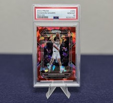 2022-23 Panini Prizm - Red Ice  #250 Shaedon Sharpe (RC) PSA 10
