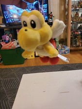 Super Mario Bros Red Para Koopa Paratroopa 8" Plush 