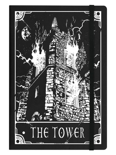 Deadly Tarot Gothic A5 Hard Cover Notebook ~ 21 x 14cm - Foto 50 di 64