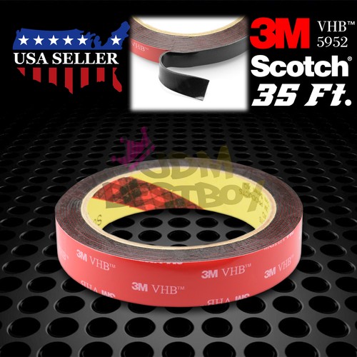 *35 Feet* Genuine 3M VHB #5952 Clear Double-Sided Mounting Acrylic Tape Adhesive - Bild 15 von 22