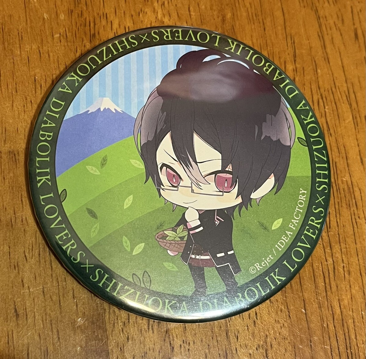 Anime Diabolik Lovers Shizuoka Rejet Shop Metal Badge Pin Anime Diabolik Lovers Shizuoka Rejet Shop Metal Badge Pin