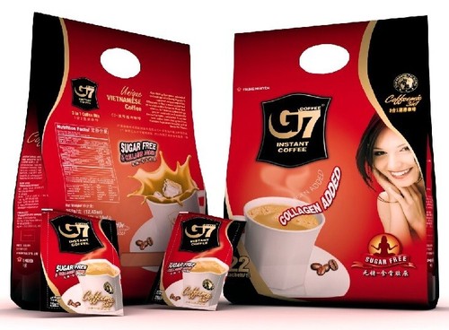 Trung Nguyen G7 Instantkaffee zuckerfrei + Kollagen 22 Beutel x 16g (12er Pack) - Bild 2 von 3