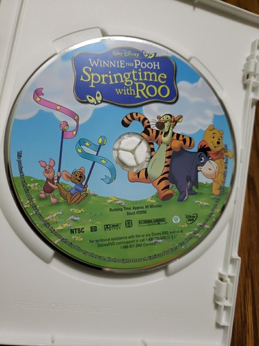 Winnie the Pooh - Springtime with Roo DVD Walt Disney Kids Cartoon In VGC  - Picture 5 of 5