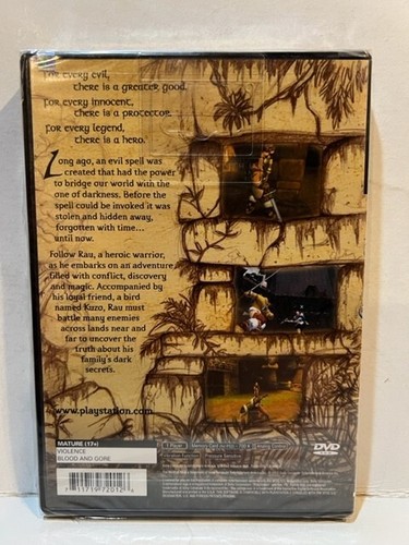 Mark of Kri (Sony PlayStation 2, 2002)ORIGINAL BLACK LABEL,TOP STICKER,HANGTAG - Picture 2 of 7