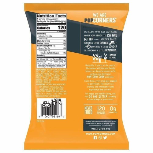 Popcorners Popped Corn Snack SPICY QUESO Puffed Chips 7 Oz. (Pack of 2) - Bild 2 von 4