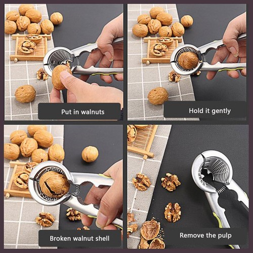 Walnut Clip Household Clip Pliers Tool For Nut Peeling Tool Clip Multi Function - Picture 6 of 12