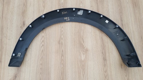 2010-2013 LAND ROVER LR4 FRONT LEFT DRIVER FENDER FLARE MOLDING TRIM BALTIC BLUE - Picture 12 of 17