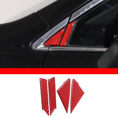 Fits 2013-18 Subaru Forester Front Window A-Pillar Triangle Cover sticker Trim - Picture 9 of 21