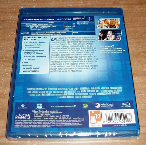 EL BAR COYOTE (Coyote Ugly) BLU-RAY NUEVO PRECINTADO ROMANCE DRAMA R2 - 第 2/3 張圖片