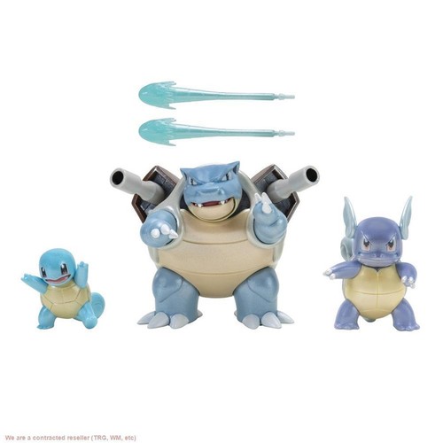 Pokemon - Select Evolution Multipack - Squirtle, Wartortle, Blastoise - Picture 2 of 19