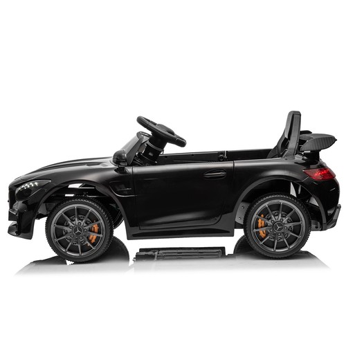 Kids Toddler 12V Licensed Mercedes-Benz Electric Ride on Car Toy W/ Remote Black - Picture 3 of 19