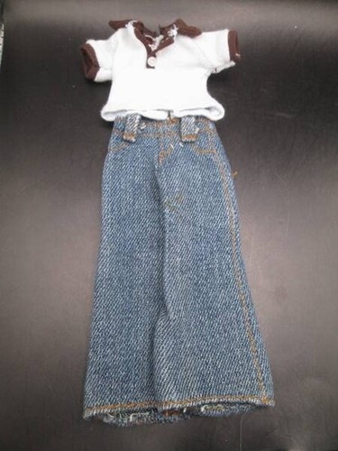 Bratz Boyz Doll Clothes 10" ~❤️~ Blue Jeans and Top #023