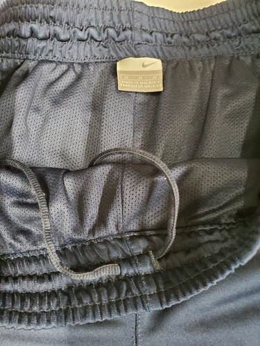 Pantalones cortos de baloncesto Nike para hombre talla M mediana azul marino 20 aniversario gris etiqueta - Imagen 2 de 10