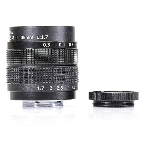 Fujian 35mm f/1.7 CCTV Cine lens for Fuji Fujifilm X-Pro1camera +adapter&hood&po - Picture 7 of 10