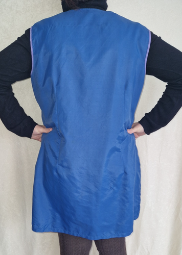 Nylon Dederon kittel schürze Vintage Apron Gr. 46--Original 70er Jahre-- - Bild 3 von 4