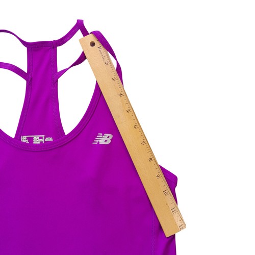 New Balance athletic tank top Women Small/electric purple/racer back/Polyester - Picture 5 of 9