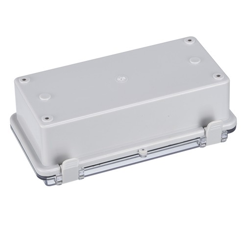 Junction Box Electrical Enclosure IP67 Waterproof ABS Plastic Hinged Cover 7.9" - Picture 8 of 9