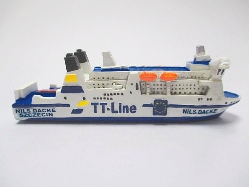 Schiff Fähre Nils Dacke SZCZECIN TT Line 12 cm Poly Modell Neu - Picture 4 of 7