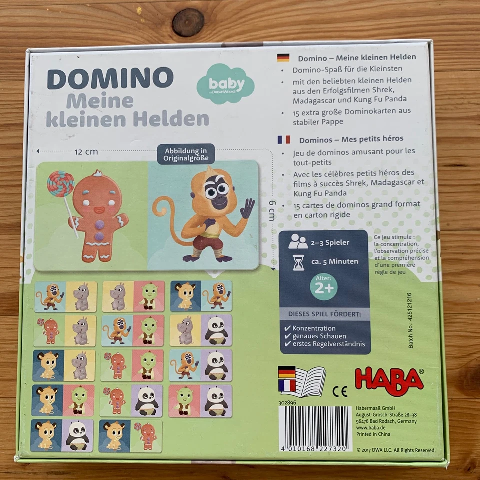 Domino Legespiel-Meine kleinen Helden von HABA | Gesellschaftsspiel - Bild 2 von 4