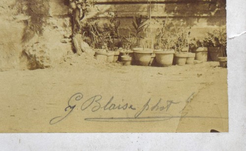 Gabriel Blaise - Signed, Original, Mammoth-plate Photograph, mid-1800s - Picture 2 of 7