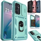 For Samsung Galaxy S25/S25 Plus/S25 Ultra Case Rugged Ring Kickstand Phone Cover