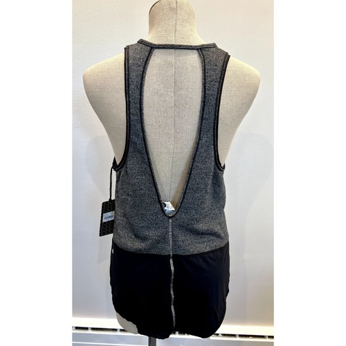 Vimmia NWT Devotion Open Back Tank in Gray/Black Size M - Picture 4 of 6