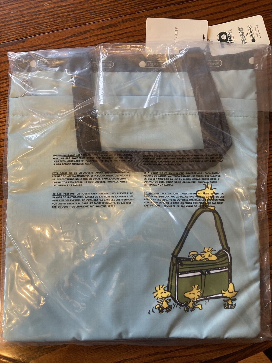 スヌーピーセレクト la LeSportsac x PEANUTS SNOOPY's Favorite Bag Emerald Tote from