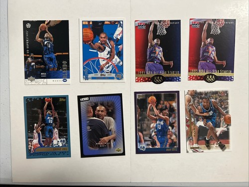 Grant Hill (113) Lotto Carte Inserti Rookie NBA HOF - Foto 4 di 14