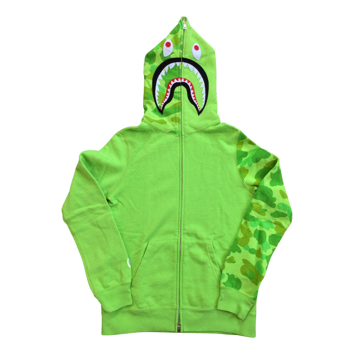 Bathing Ape Green Camo Full Zip Shark Hoodie | eBay Bathing Ape Green Camo Full Zip Shark Hoodie | eBay