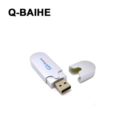 PPT 650nm USB Inalámbrico RF Remoto PPT Presentación Puntero/Lápiz Láser Rojo Plateado - Imagen 6 de 9