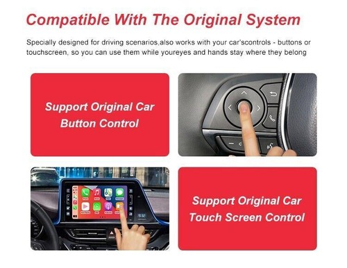 Toyota Camry 2014-2017 Carplay & Android Auto OEM Bildschirm MMI Nachrüstung Upgrade - Bild 6 von 9