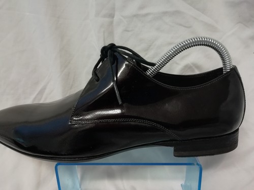 ZAPATOS PAUL SMITH CHAROL MARRÓN TALLA 8 REINO UNIDO NUEVOS SIN CAJA HECHOS EN ITALIA - Imagen 12 de 17