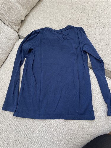 Crewcuts Girls Long Sleeve Shirt Size 8-9 Sequin Candy Cane And Holly - Picture 7 of 9