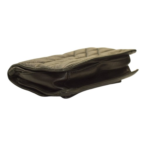 Zadig & Voltaire Flaco Love Mat Acolchado Cuero Negro Bolso de Hombro Correa de Cadena - Imagen 10 de 17