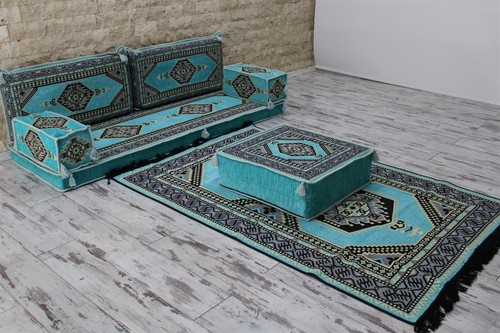 Arabische Sofas für Wohnzimmer, arabisches Jalsa, arabisches Majlis Sofa, Bodenbestuhlung - Bild 6 von 20