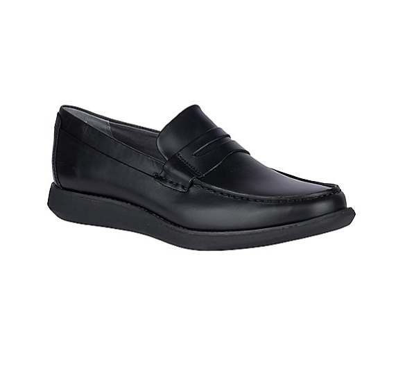 Sperry KENNEDY PENNY Mens Black Loafer Leather STS18476 Slip On Dress shoes Sperry KENNEDY PENNY Mens Black Loafer Leather STS18476 Slip On Dress shoes