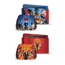 THE SUICIDE SQUAD 2021 CHARACTER POSTER VINYL SKIN FOR NINTENDO SWITCH BUNDLE