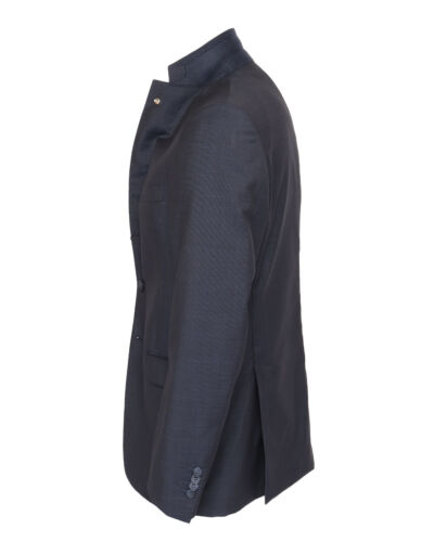 NWT ISAIA NAPOLI BLAZER jacket blue Loro Piana 4 season wool luxury Italy 48 - Picture 2 of 7