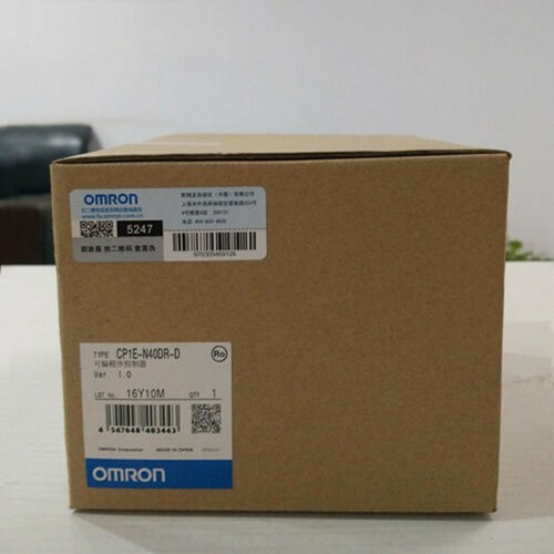 NEW Omron PLC CPU Unit CP1E-N40DR-D ( CP1EN40DRD ) 1 year warranty - Picture 1 of 2