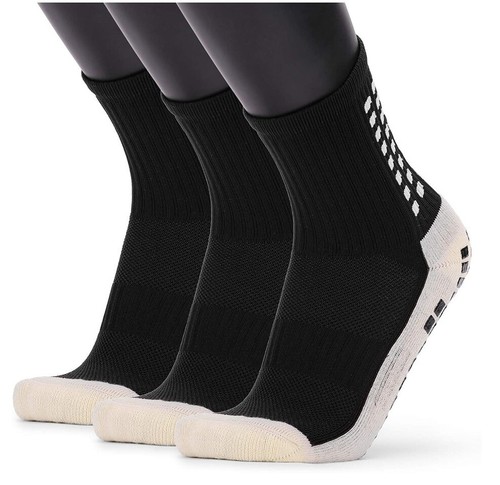 3X Pairs Sport Socks Anti Slip Grip Soccer Football Basketball Sock Premium - Picture 15 of 40