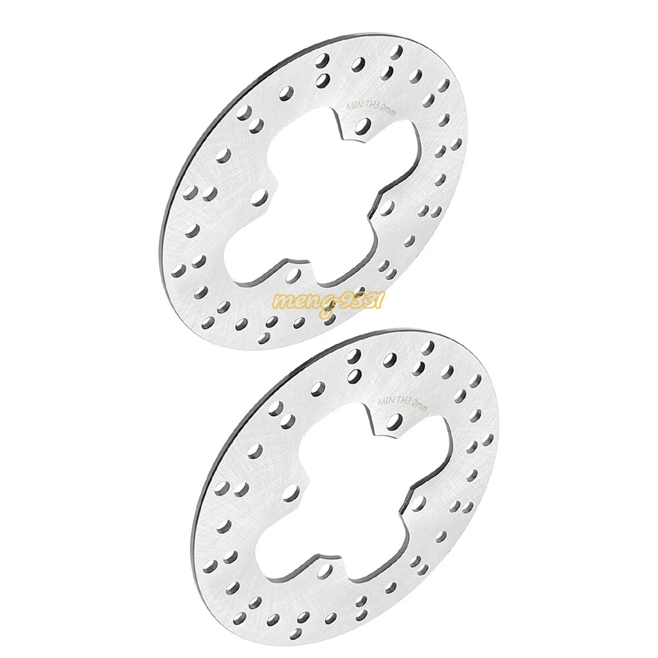 2 X Rotores de disco de freno delanteros para Honda Foreman 500 TRX500FE 2012-2013/FM/FPE/FPM Foto 2 de 4