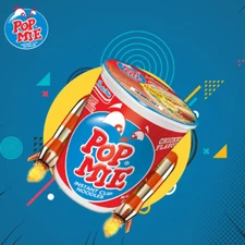 Indomie Pop Mie Instant Cup Noodles 60g x4 Delicious & Quick Meal Spicy & Savory