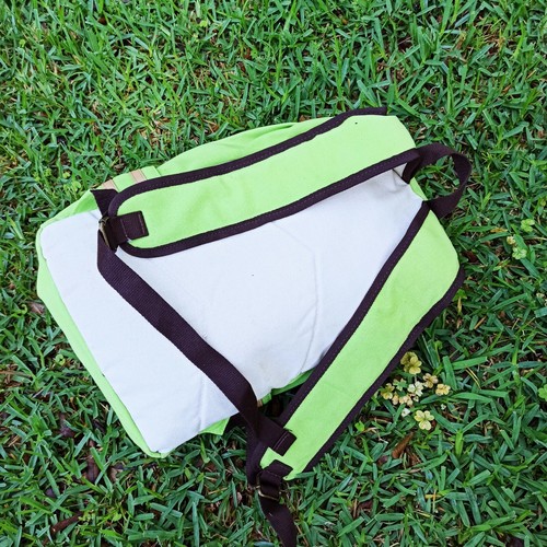 Leaper Backpack Handbag Green Used - Picture 7 of 8