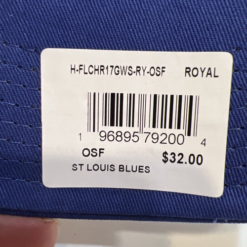 NEU ST LOUIS BLUES NHL ’47 MARKE MVP FLETCHER STRAPBACK MÜTZE KAPPE - ROYAL Strapback - Bild 9 von 9