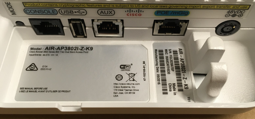 Brand New Cisco Aironet 3802i Wireless Access Point AIR-AP3802I-Z-K9 - Picture 3 of 7