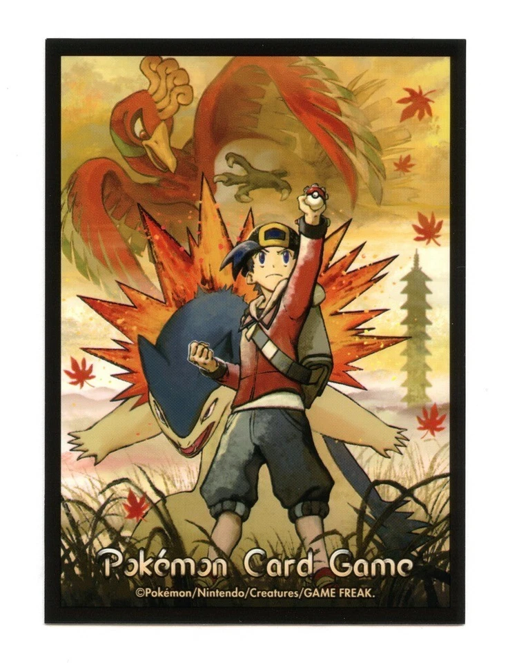 Funda de Carta Individual Ethan & Typhlosion Pokemon Center Japón Original Foto 3 de 3